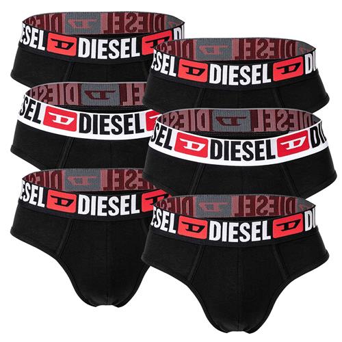 DIESEL Slip  rød / sort / hvid