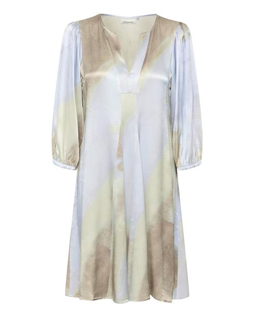 KAREN BY SIMONSEN Kjole 'Olga'  lyseblå / blandingsfarvet