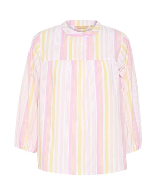 CULTURE Bluse 'Beha'  pastelgul / lyserød / lys pink