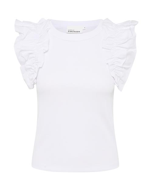 KAREN BY SIMONSEN Bluse  hvid