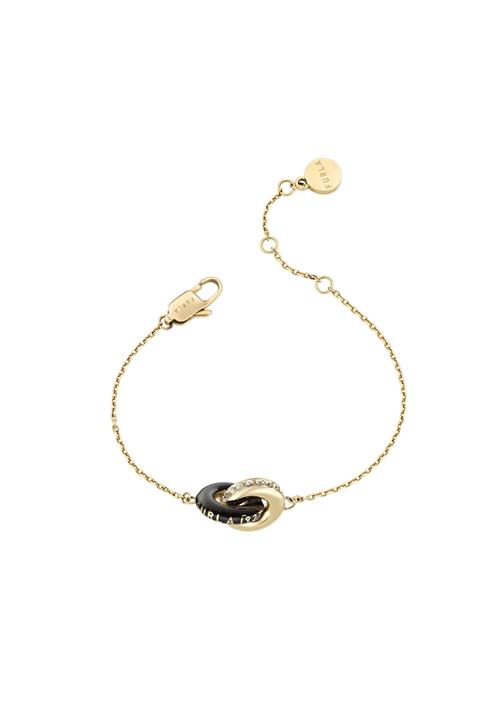 Furla Jewellery Armbånd '1927'  guld / sort / transparent