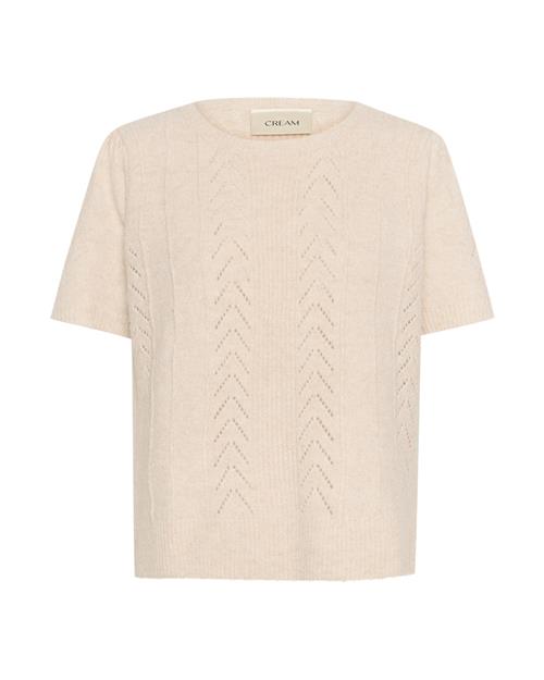 Cream Pullover  beige-meleret