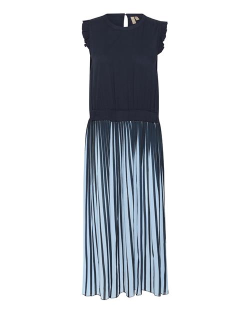 CULTURE Kjole 'Olai Carly'  lyseblå / sort