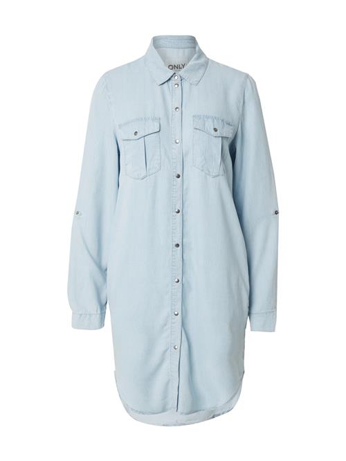 ONLY Blusekjole 'ONLSille'  lyseblå