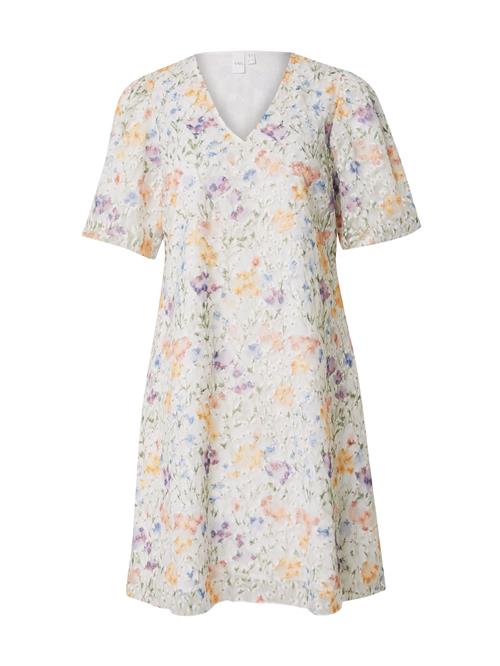 YAS Kjole 'YASLeanna'  blå / guld / orange / hvid