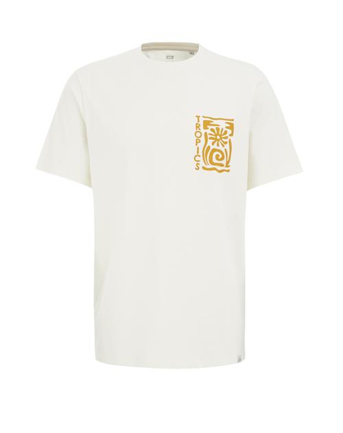 WE Fashion Bluser & t-shirts  orange / offwhite