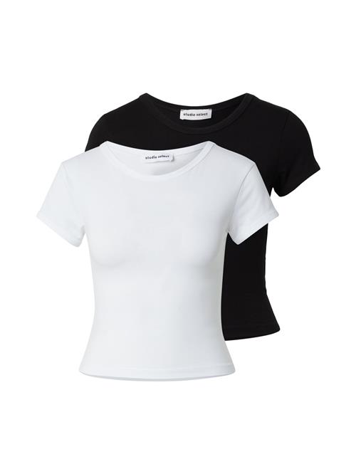 studioselect Shirts 'Inga'  sort / hvid