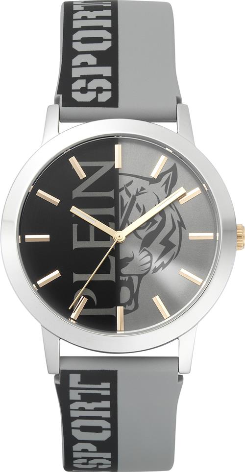 Plein Sport Analogt ur 'Legend'  grå / sort / sølv