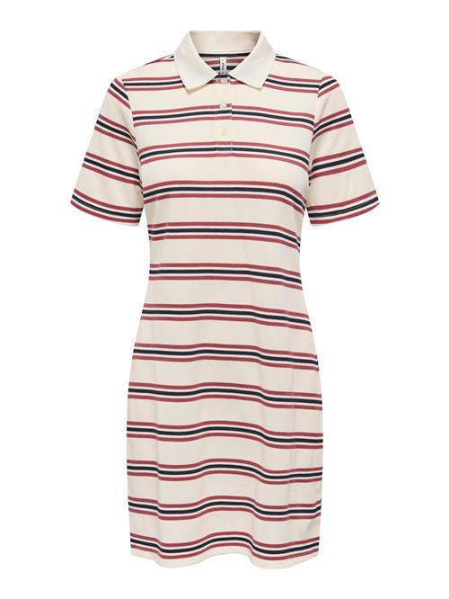 ONLY Kjole 'ONLEvie'  rød / sort / hvid