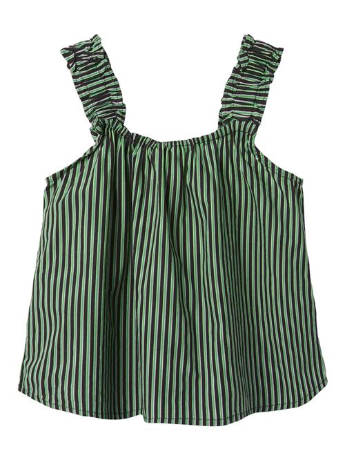 NAME IT Overdel  græsgrøn / sort / hvid