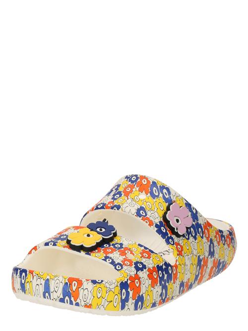 Crocs Pantoletter 'Marimekko Classic'  blå / gul / rød / hvid
