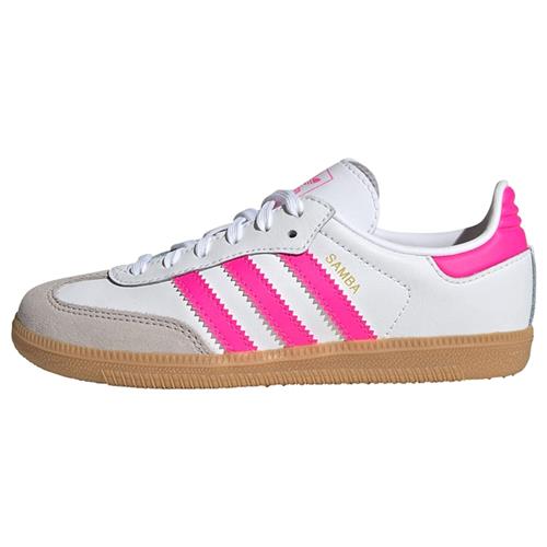 ADIDAS ORIGINALS Sneakers 'Samba'  camel / neonpink / offwhite