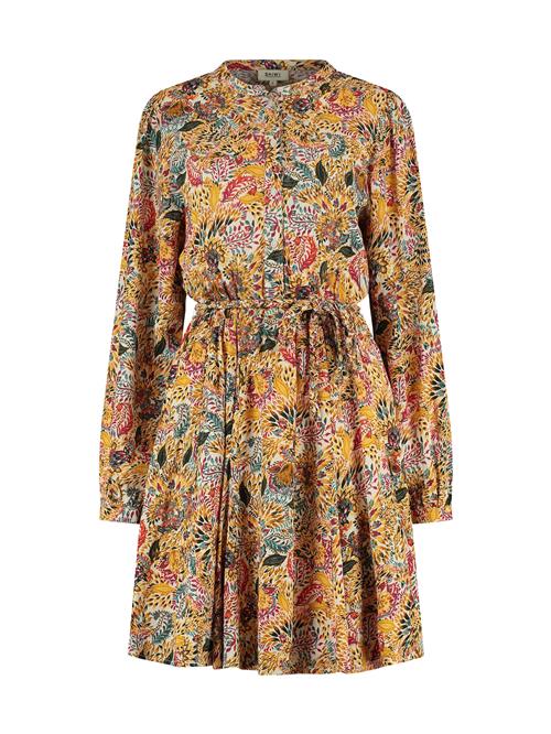 Shiwi Kjole 'Josette'  turkis / sennep / koral / hvid