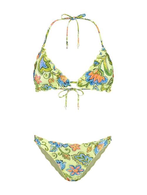 Shiwi Bikini  lyseblå / lysegrøn / koral / sort