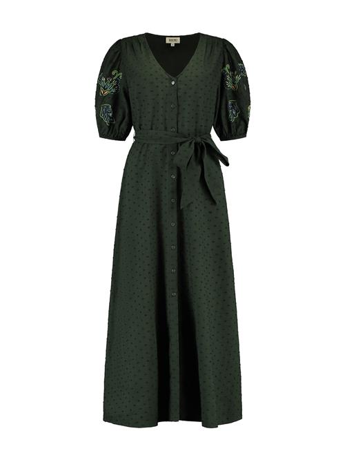 Shiwi Blusekjole 'Josephine'  lyseblå / grøn / mørkegrøn / abrikos