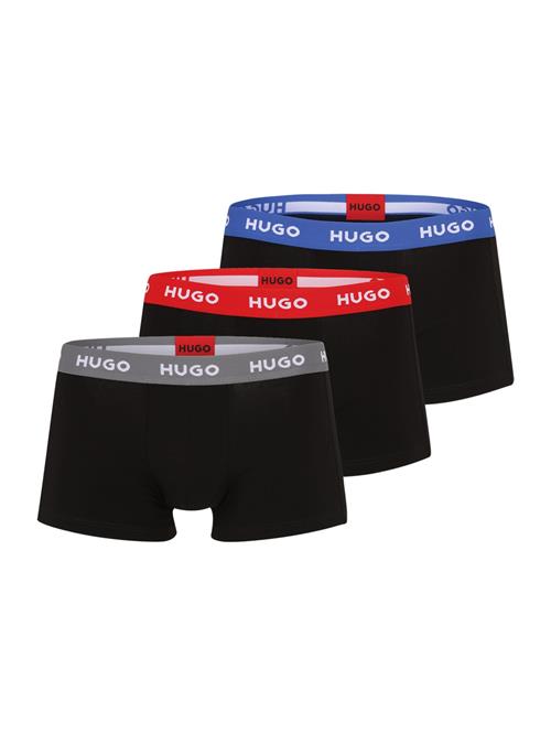 HUGO Boksershorts  blå / grå / blodrød / sort / offwhite