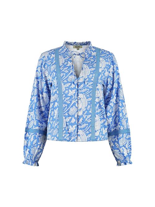 Shiwi Bluse 'Elsie'  blå / azur / hvid