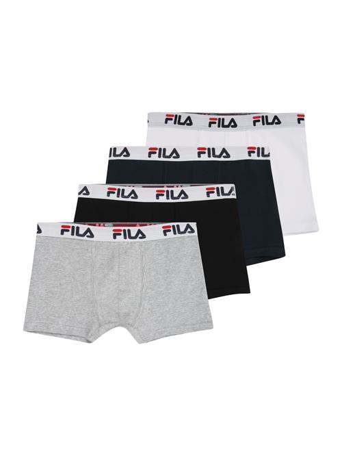 FILA Underbukser  grå-meleret / knaldrød / sort / hvid