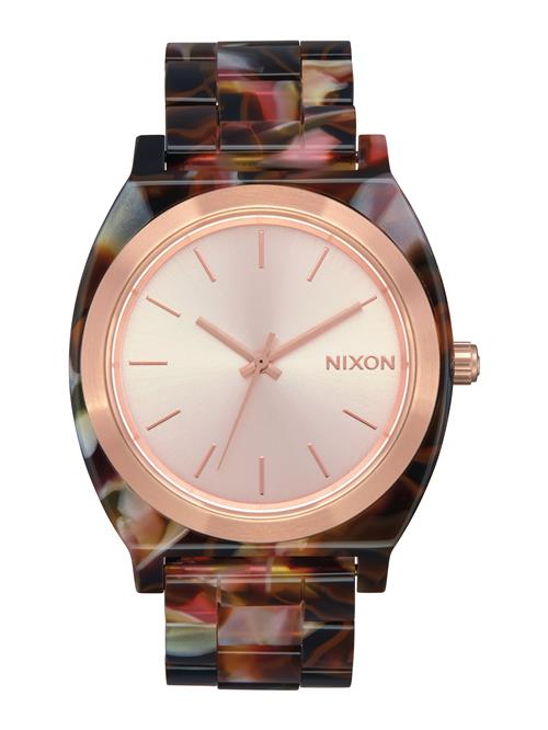 Nixon Analogt ur 'Time Teller'  brun / guld