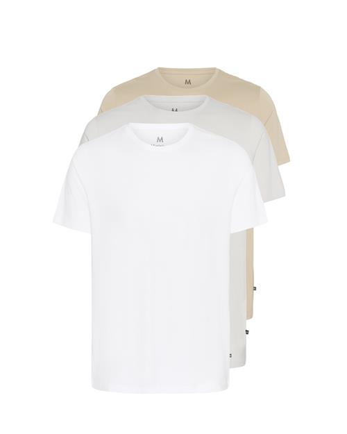 Matinique Bluser & t-shirts 'Jermane'  lysebeige / lysegrå / hvid