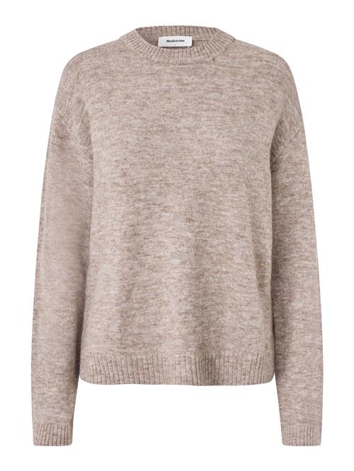modström Pullover 'Tree'  mørkebeige