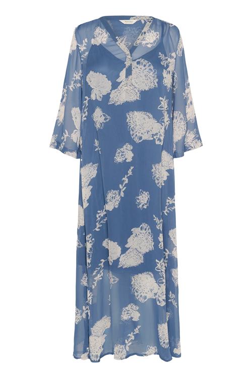 Part Two Kjole 'Berit'  dueblå / hvid