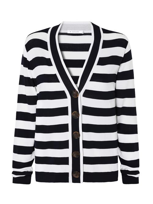 TATUUM Cardigan 'Malio'  sort / hvid