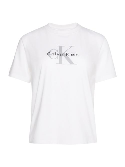 Calvin Klein Jeans Shirts  grå / hvid