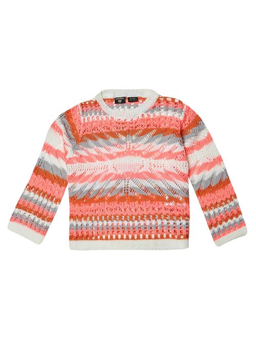 KOROSHI Pullover  grå / orange / koral / hvid