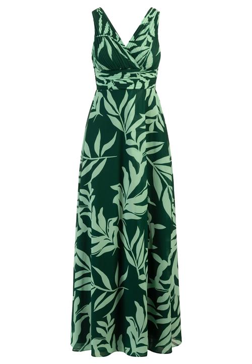 Kraimod Festkjole  lysegrøn / mørkegrøn