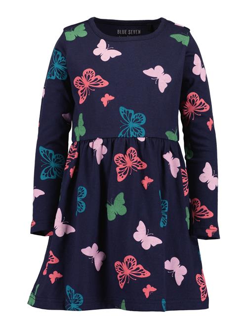 BLUE SEVEN Kjole  blå / jade / lyserød / purpur
