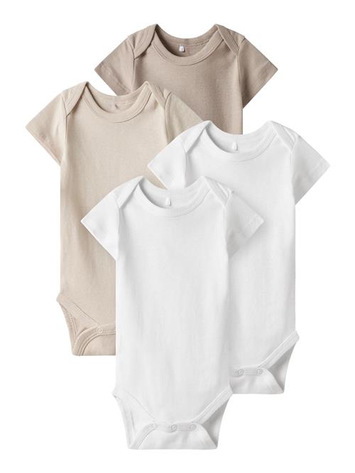 TWO SOON Sparkedragt/Body  lysebrun / taupe / hvid