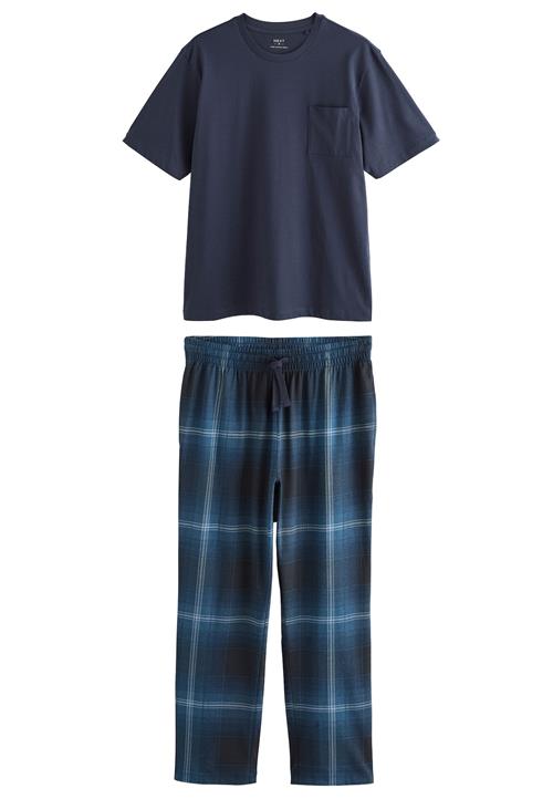 Next Pyjamas lang  blå / navy / hvid