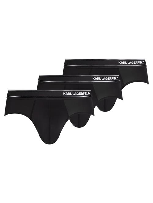 Karl Lagerfeld Slip  sort / hvid