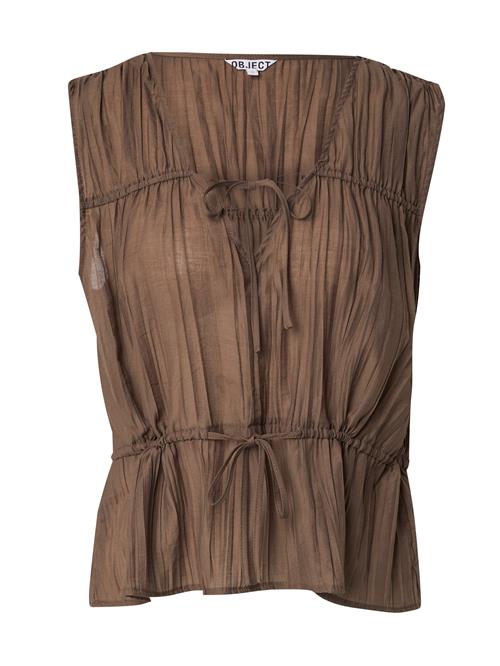 OBJECT Bluse 'OBJBrea'  choko