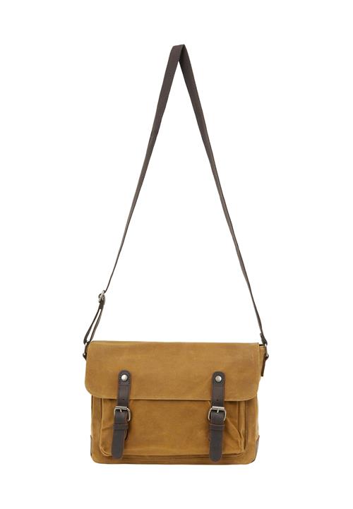 DreiMaster Vintage Messenger  karamel / antracit