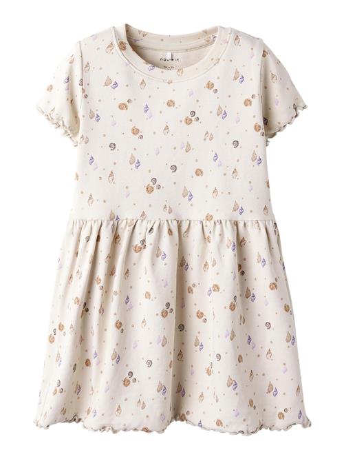 NAME IT Kjole  blå / lilla / sort / hvid