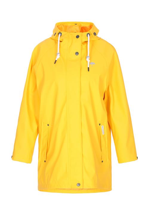 Schmuddelwedda Funktionsfrakke  mørkegul / sort