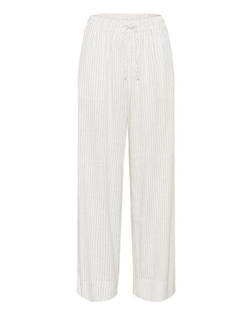 My Essential Wardrobe Bukser 'Jannie'  mørkegrå / hvid