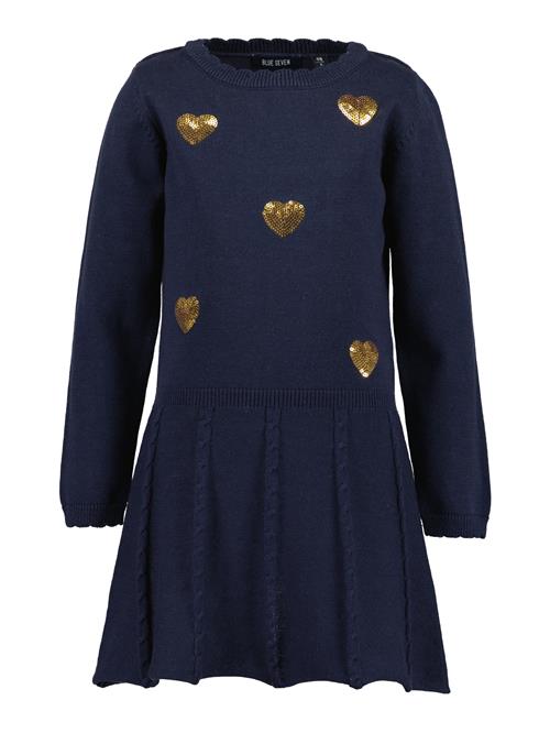 BLUE SEVEN Kjole  marin / guld