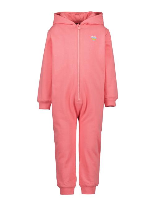 BLUE SEVEN Overall  lyseblå / gul / laks / hvid