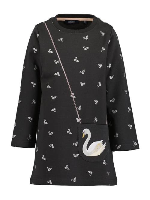 BLUE SEVEN Kjole  guld / antracit / lysegrå / hvid