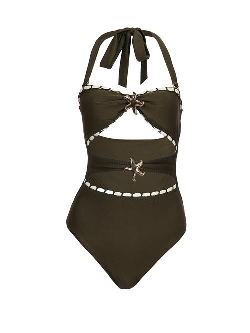 South Beach Badedragt  khaki / naturhvid