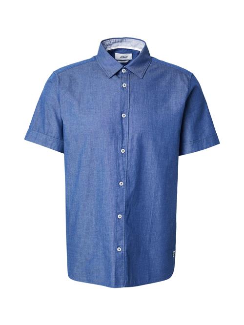 s.Oliver Skjorte  røgblå / ensian