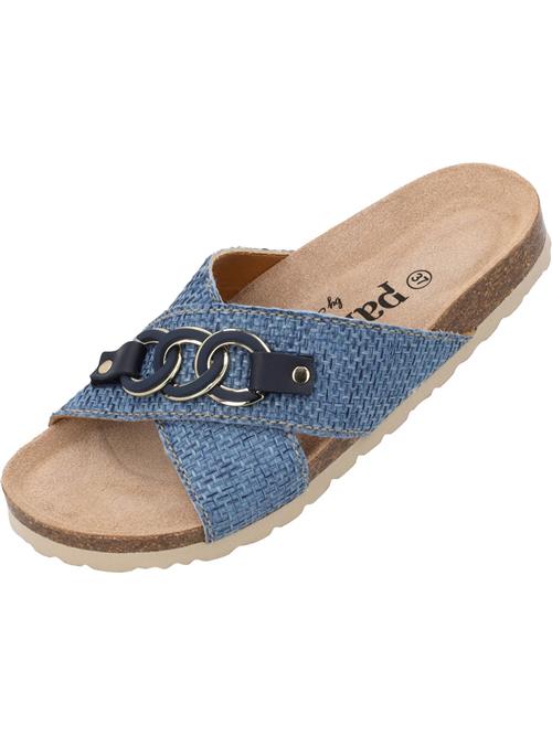 Palado by Sila Sahin Pantoletter 'Denalia'  blå / mørkeblå