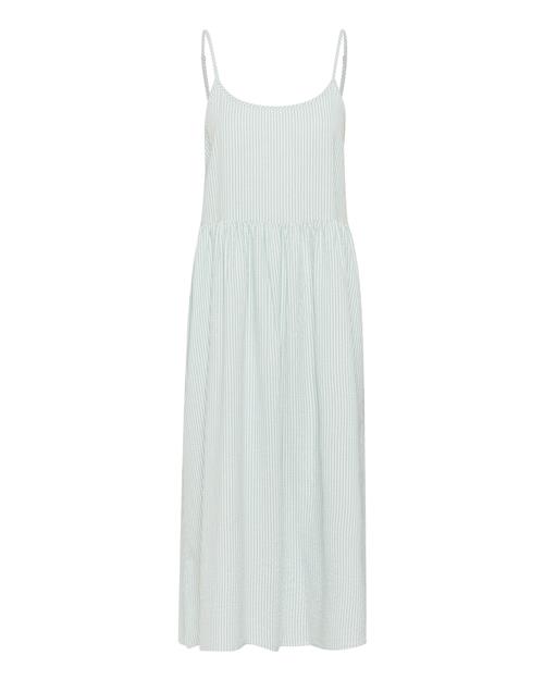 SAINT TROPEZ Sommerkjole 'Kira'  himmelblå / hvid