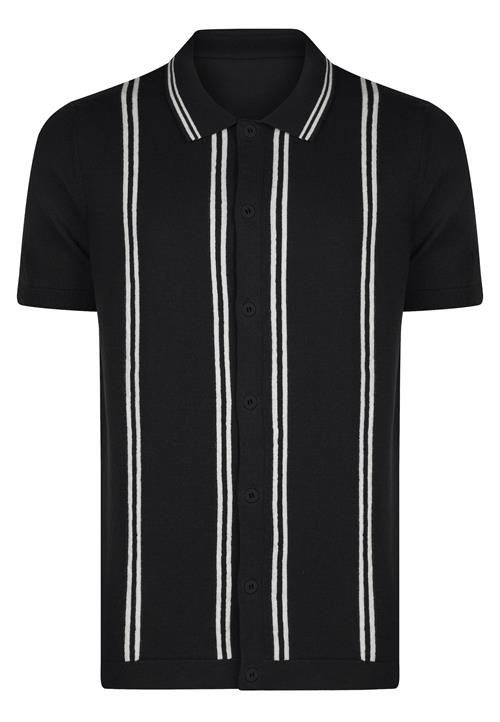 Felix Hardy Skjorte  sort / hvid