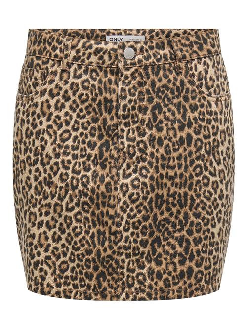 ONLY Nederdel 'ONLNaomi'  brun / cappuccino / sort