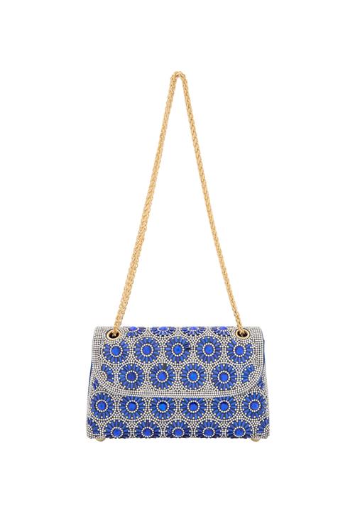 faina Skuldertaske  blå