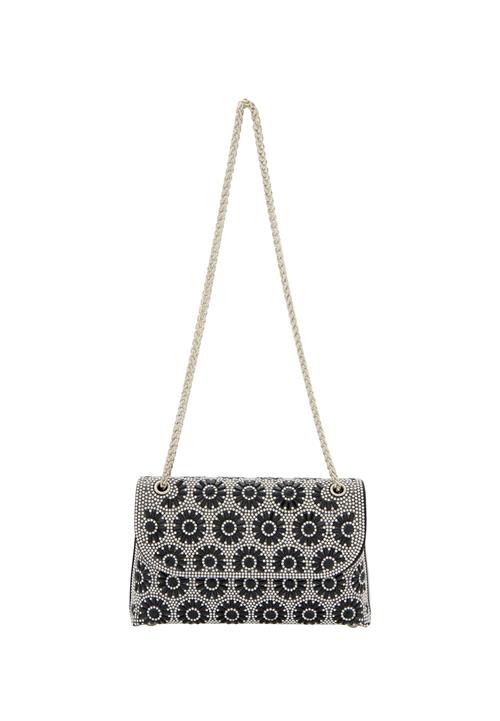 faina Skuldertaske  sort / transparent